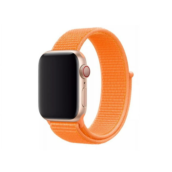 Correa Nylon Compatible Iwatch Apple Watch 38/40/41mm Naranja