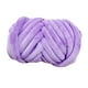 thumbnail image 1 of Hilo Grueso Para Hacer Ganchillo, Tejido A Mano, Suave Y Voluminoso, Para Sombreros De Bricolaje, Macramé, Color Morado, 1 of 5