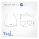 thumbnail image 3 of Lentes De Sol Para Niñas Corazon 2+ Rojo, 3 of 3