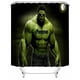 thumbnail image 1 of Cortina de ducha de Hulk, juego de cortinas de baño con ganchos, tamaño 66 x 72 pulgadas, 1 of 3