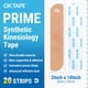 thumbnail image 2 of Cinta kinesiológica OK TAPE sintética, 20 tiras, impermeable, color beige, 2 of 7