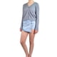 thumbnail image 3 of Sweater Mujer Cardigan Botones Otoño Cuello V Diseño 6009, 3 of 4