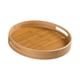 thumbnail image 1 of Bandeja Decorativa De Bambú Para Servir, Bandeja Multifuncional Para Almacenar Alimentos, Té, Desayuno, 380 X 380 X 50 Mm, 1 of 3