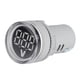 thumbnail image 1 of Voltímetro Corriente Alterna 50-500V Indicador LED De Potencia Blanco, 1 of 5