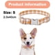 thumbnail image 2 of Collar para perro con lazo - Collar para perro con lazo ajustable, elegante, tamaño pequeño, mediano o grande, 2 of 5