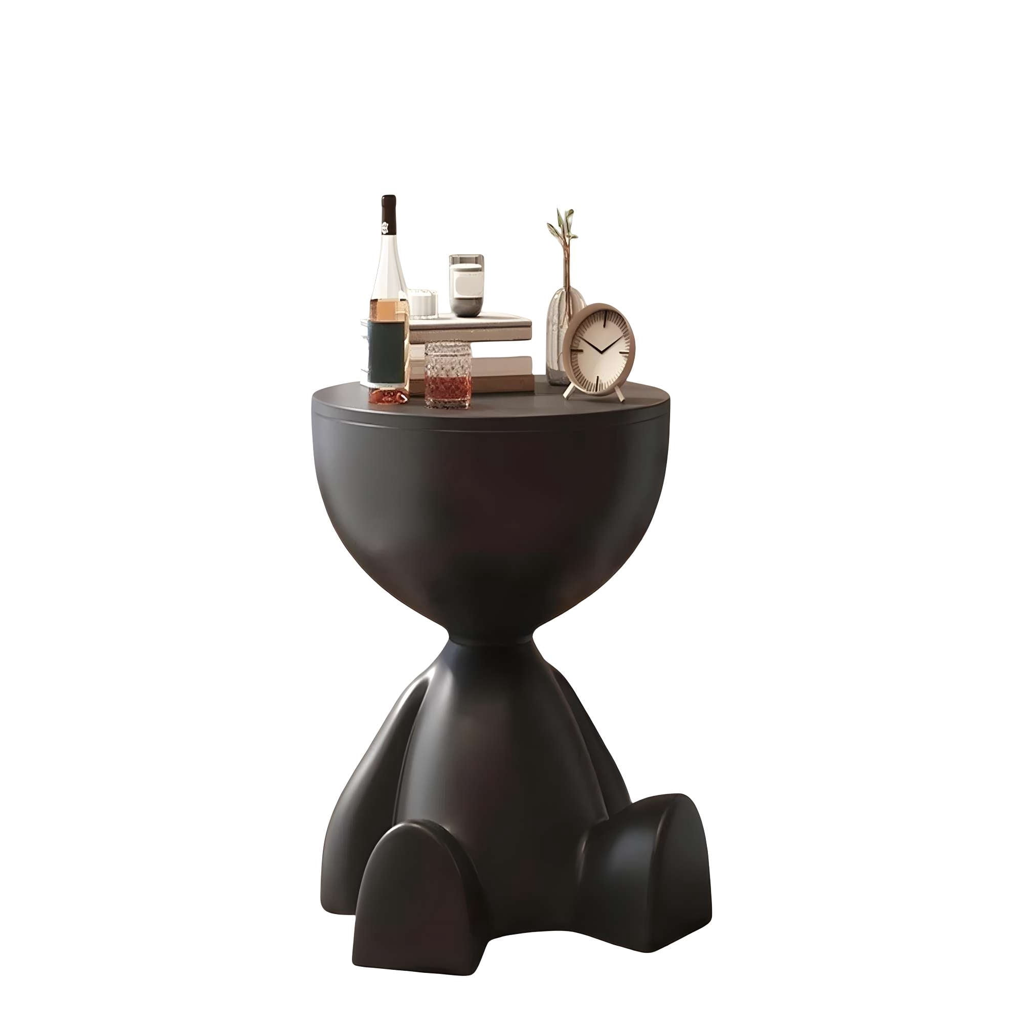 Genérico - Mesa De Arrimo Estructural Cuando El Arte Se Vuelve Funcional Negro