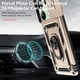 thumbnail image 5 of Estuche GANGXUN para Xiaomi Redmi Note 13 Pro 4G, soporte giratorio 360°, estilo mecánico y magnético, 5 of 5
