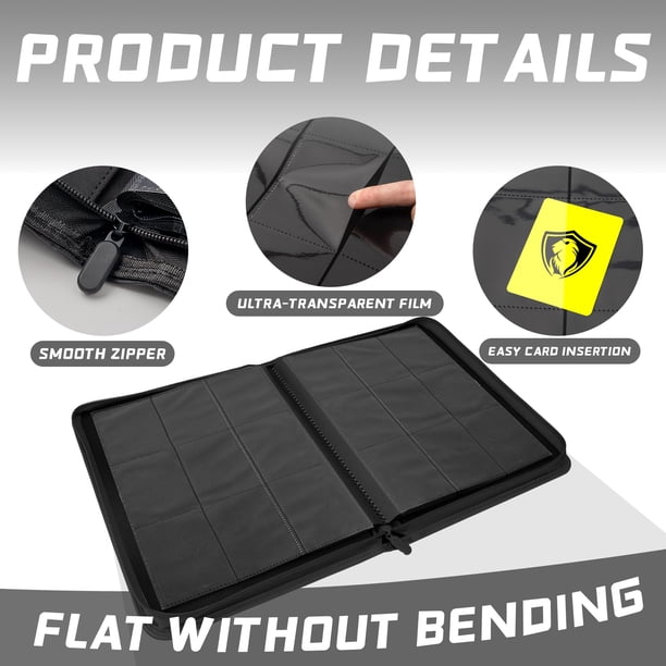 Álbum Portatarjetas de Colección - Carpeta Impermeable de Argollas con