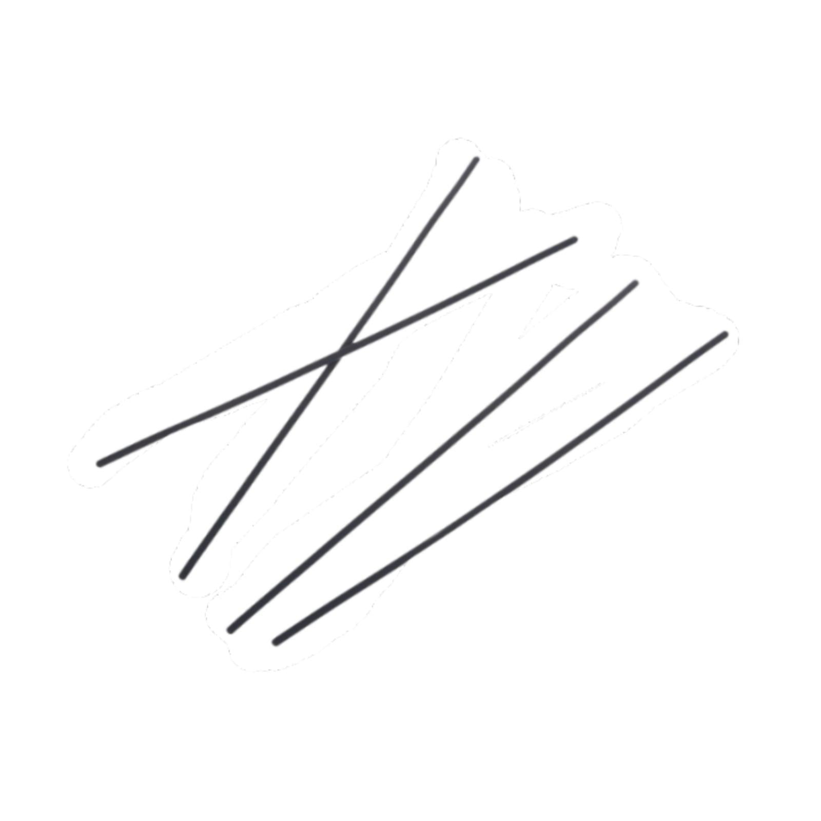 Bothyi - 4x Tiras De Goma Para Pies De Computadora Portátil Repuestos Antideslizantes Reemplazo De Parachoques De Silicona