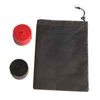 Magideal - Compresión Muscula Banda De Floss Alta Elástica Resistente Multipropósito Para El Entrenamiento Estabilidad De Estabilidad De La Articulación Negro Y Rojo