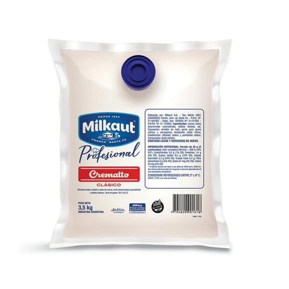 Crematto Milkaut 3,5 k (caja x 2)