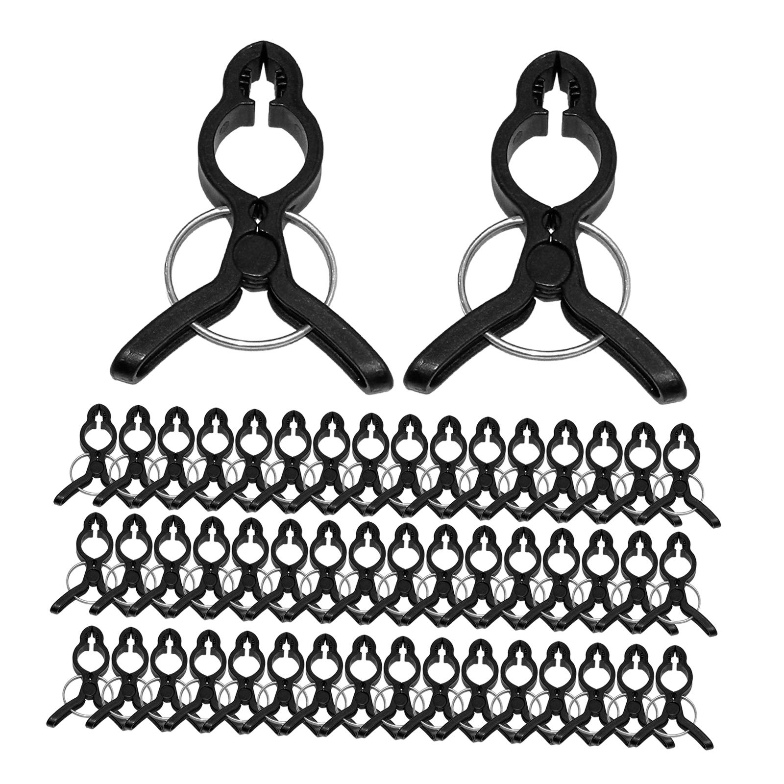 Ioensy - 50 Pinzas Para Plantas, Para Enderezar Tallos De Plantas, Jaulas De Tomate Y Enredaderas De Flores.