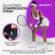 thumbnail image 2 of Faja de Codo BRACIFY Morada – Soporte para Tenis y Golf, 2 of 6