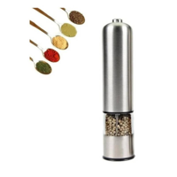 Movi - Molinillo De Pimienta En Acero Inoxidable Con Botón Superior
