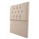 thumbnail image 2 of Respaldo De Cama 1.5 Plazas Beige Capitone, 2 of 2