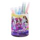 thumbnail image 1 of Ever After High-theme Cylinder Pen Holder Pencil Organizer with Flannel Lining PVC Leather Material Cardboard Base for study work 10*8CM, 1 of 6