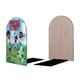 thumbnail image 2 of Press Start Sujetalibros decorativos temáticos, tope para estantería con base antideslizante, uso dual para hogar y oficina - 2 piezas, 2 of 6