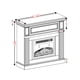 thumbnail image 3 of Only Mantel (NOT INCLUDED 23" FIREPLACE) -White,41.34"W*14"D*40"H, 3 of 3