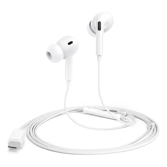 Audífonos In Ear Wired Type-c M/libre Blanco Mlab 08977