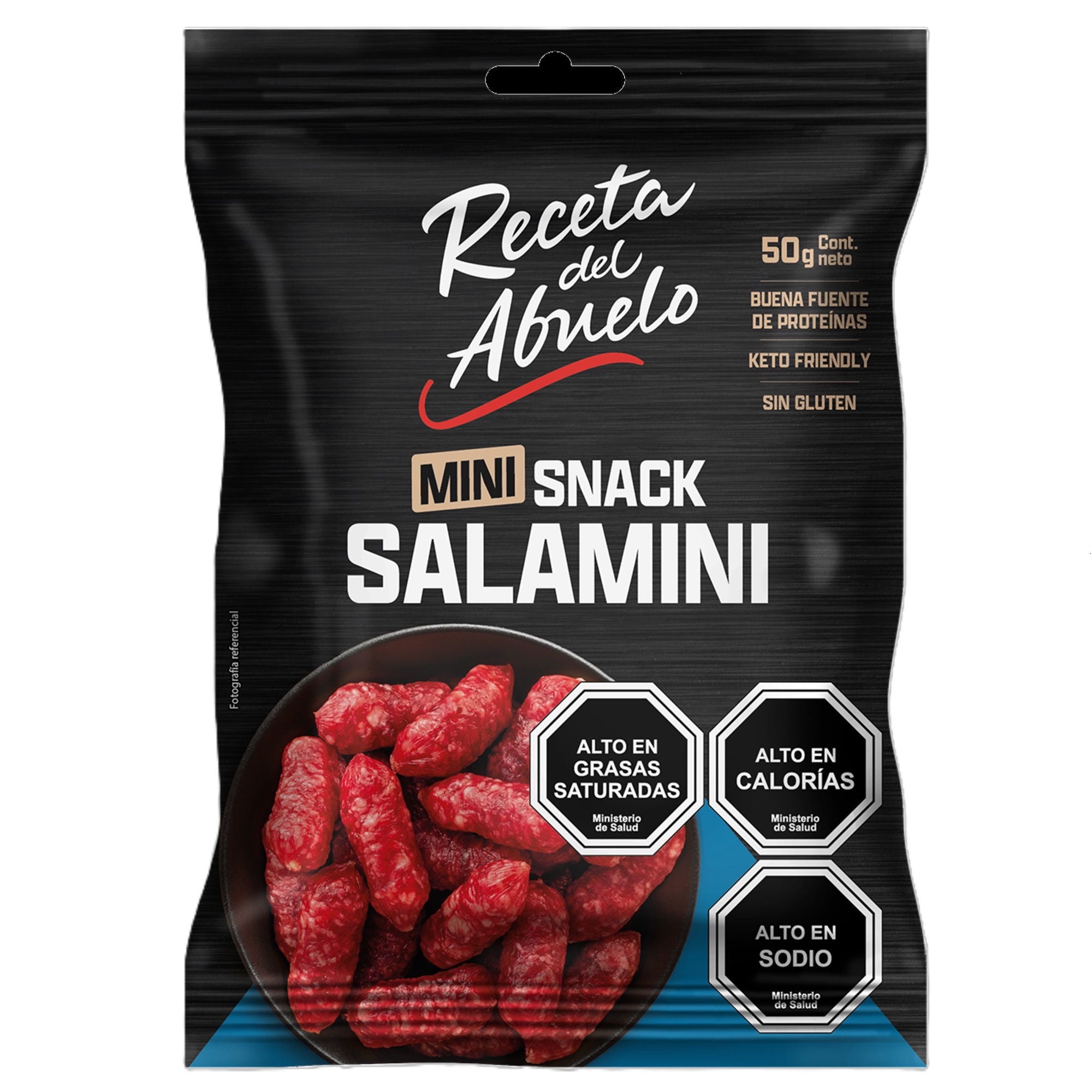 Mini Snack Salami 50 g Recta del Abuelo