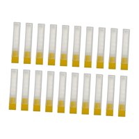 Magideal - Caja Para Brocas De 20 Piezas, Contenedor Para Brocas, Protección Vacía Compacta, Caja De Almacenamiento Portátil Para Brocas De Uñas, Caja De Almacen Amarillo