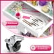 thumbnail image 3 of SUNALLY Makeup Cart Organizer with Drawer, 3 Tier Rolling Makeup, 3 of 3