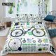 thumbnail image 1 of x2103 Bed SheetsHome Living Luxury Bike Racing Bedding Set Bike Gear Duvet Cover Pillowcase and EU/US/AU/UK Size Comforter Bedding 3-Piece Bedding Set (1 Duvet Cover + 2 Pillow Shams) nj2103, 1 of 5