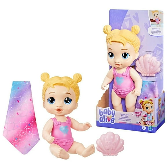 Muñeca Muñeeca Baby Alive Chapuzón de Sirena Harper Hugs