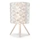 thumbnail image 1 of Lámpara de Mesa Velador SLVJE Diamond E27 Impresa en 3D 30 cm Beige / Traslúcido + Ampolleta, 1 of 1