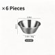 thumbnail image 1 of suxuMhao Vasos Reutilizables para Condimentos de 1.5OZ/50ML, Vasos para Salsa para Mojar, Vasos para Aderezo de Ensalada, Recipientes de Acero Inoxidable sin Tapa, Vasos Portátiles para Condimentos, 1 of 3