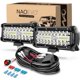 thumbnail image 1 of NAOEVO Barra de luces LED de 7 pulgadas, luz blanca todoterreno antiniebla, 1 of 3