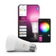 thumbnail image 1 of Bombilla LED inteligente Philips Hue A19, paquete de 1, blanca y color Ambiance, 1 of 9