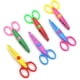 thumbnail image 1 of Juego de 6 tijeras decorativas con borde de papel para manualidades y scrapbooking, 1 of 7