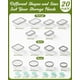 thumbnail image 2 of Contenedores de almacenamiento de alimentos Canfanni, 40 unidades, con tapas, sin BPA, 2 of 7