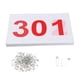 thumbnail image 2 of 100 Piezas Dorsales De Carrera Numerados Dorsales De Carrera 100 Números Números De Carrera De Atletas Del 301 Al 400, 2 of 5