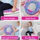 thumbnail image 2 of Asiento de entrenamiento para ir al baño Barbie Soft con gancho de almacenamiento para inodoro, 2 of 6