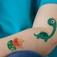thumbnail image 2 of Cartoon Kids Tattoo Sticker Waterproof Sweat Dinosaur Animal Tyrannosaurus Temporary Body Sticker, 2 of 4