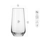 thumbnail image 2 of Juego de vasos Krosno Splendour altos para agua y jugo 480 ml, 6 piezas, 2 of 9