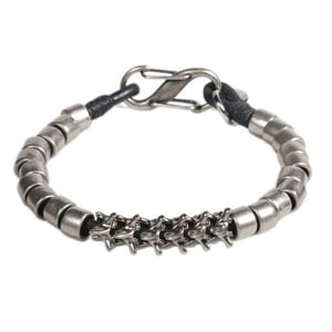Brazalete Hombre Gino Rodinis B521 | Plateado