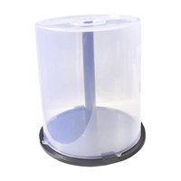 Bothyi - Cubo De Almacenamiento De Cd Cubo De Almacenamiento De Dvd Vacío De 100 Discos Para El Escritorio Del Dormitorio