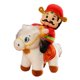 thumbnail image 2 of Juguete De Bendición Del Dios De La Riqueza Del Caballo De A?o Nuevo, Adorno De A?o Nuevo Chino Estilo B, 2 of 5