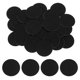 thumbnail image 1 of Uxcell 80 piezas de círculos de fieltro redondos de 1.18" adhesivo de tela no tejida negro, 1 of 6