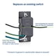 thumbnail image 4 of Interruptor temporizador de cuenta regresiva Leviton DT112-1LW para luces de 15 A, 4 of 9