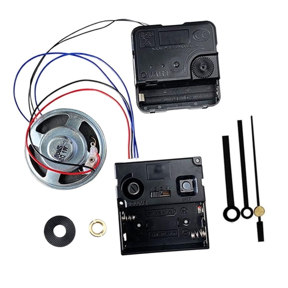 Mecanismo De Movimiento De Reloj De Pared DIY, Accesorios De Reloj DIY Con Caja De Timbre Musical, Estilo C
