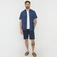 thumbnail image 4 of Guayabera Hombre Hojas Azul Corona, 4 of 5
