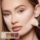 thumbnail image 2 of Set 2 Paletas Contorno Iluminador Facial Glow 4 Tonos ALJ, 2 of 3