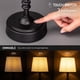 thumbnail image 2 of Lámpara de mesa LED O'Bright Seraph Mini con regulador negro, 2 of 7