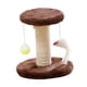 thumbnail image 2 of Rascador Para Gatos Con Pelota De Juguete, Rascador Interactivo Para Gatitos, Color Marrón, 2 of 5