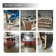 thumbnail image 4 of 4 pcs Ruedas Con Ajuste De Nivel. Heavy Duty. Carga De 500 Kg., 4 of 7