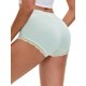 thumbnail image 3 of INSPIRE CHIC Bragas de Mujer de Cintura Alta con Encaje de Algodón de Cobertura Completa Talla XL Verde Oscuro, 3 of 4